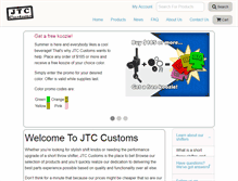 Tablet Screenshot of jtccustoms.com